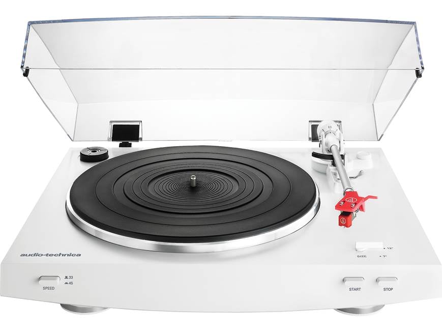 Audio-Technica AT-LP3 (White) Fully automatic belt-drive turntable 
