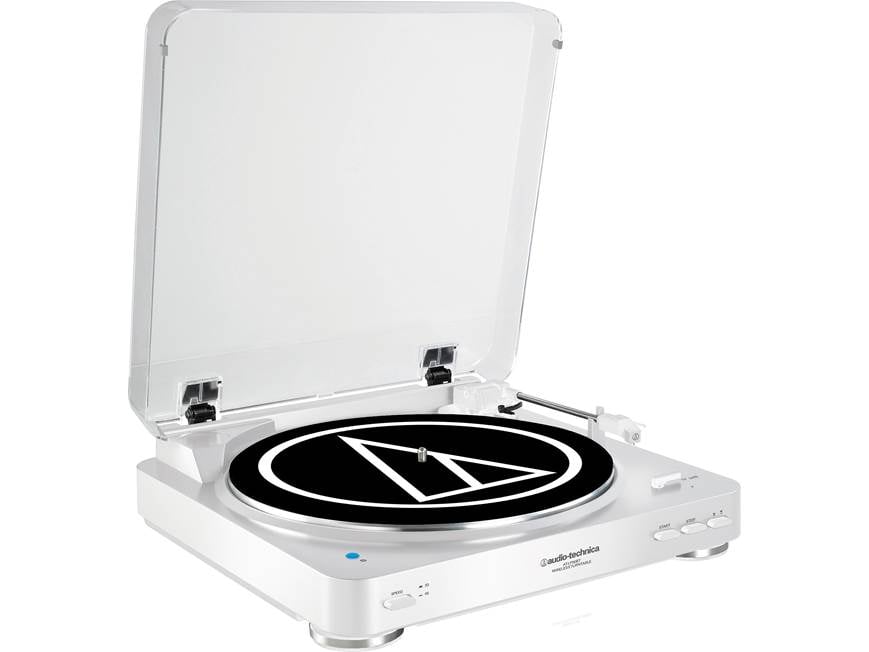 Audio-Technica AT-LP60-BT (White) Fully automatic turntable with