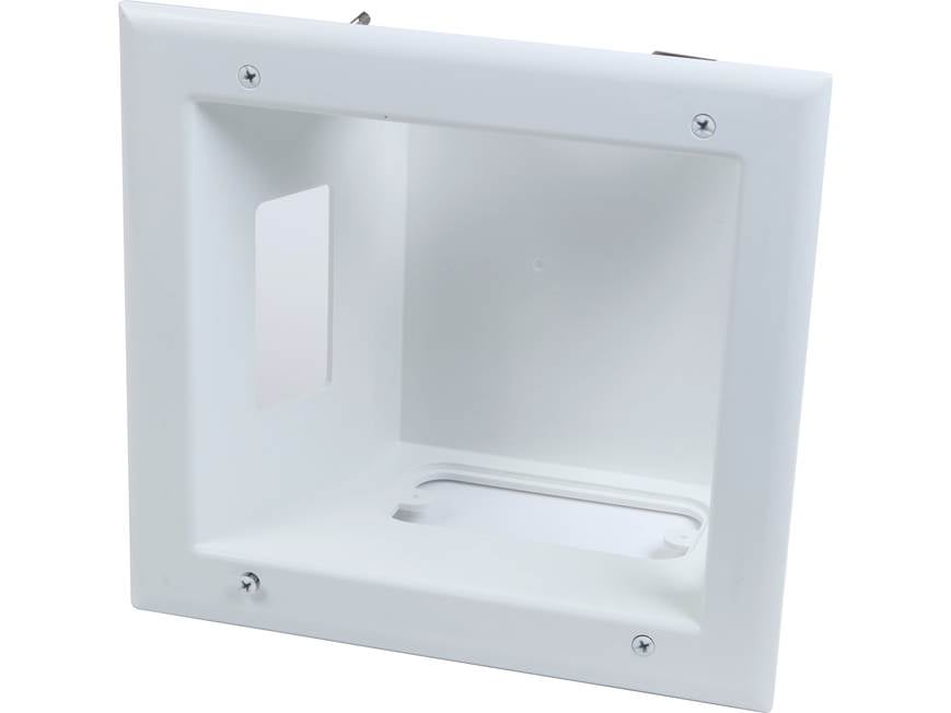 Media Rough In Wall Box Metra ethereal Recessed Media Box II In-wall power outlet and media ...