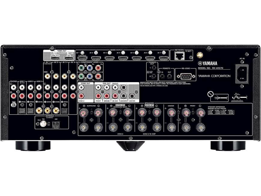 Yamaha AVENTAGE RX-A1070 7.2-channel home theater receiver with Wi