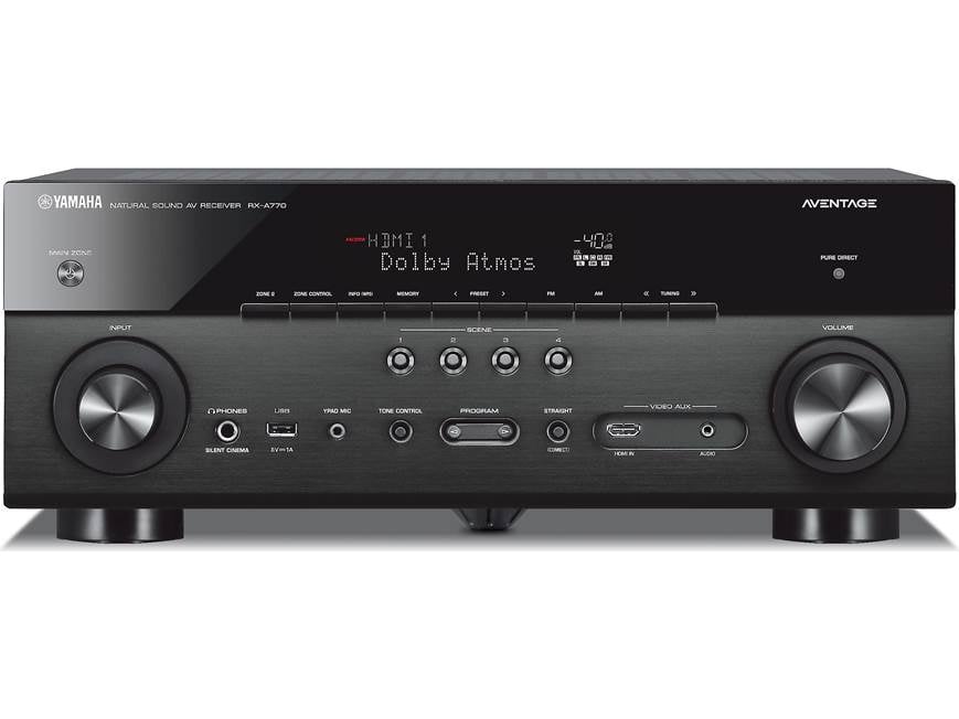 Yamaha AVENTAGE RX-A770 7.2-channel home theater receiver with Wi