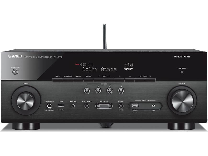 Yamaha AVENTAGE RX-A770 7.2-channel home theater receiver with Wi