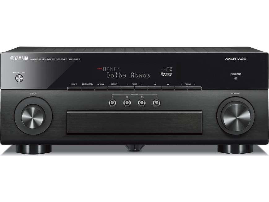 Yamaha AVENTAGE RX-A870 7.2-channel home theater receiver with Wi