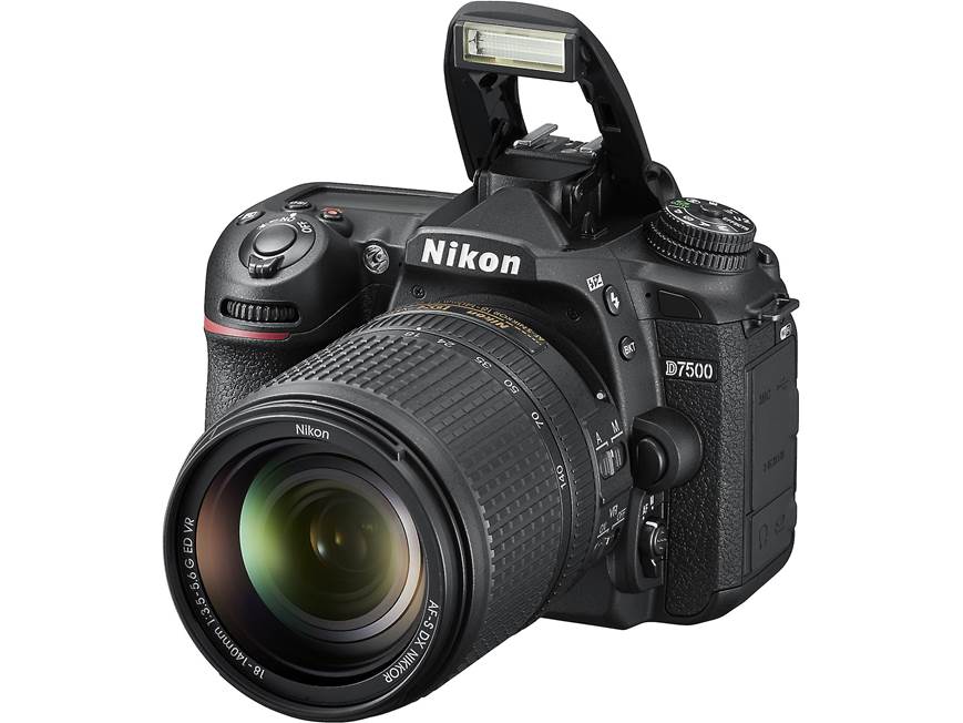 Nikon D7500 Kit 20.9-megapixel DSLR camera with Wi-Fi®, Bluetooth