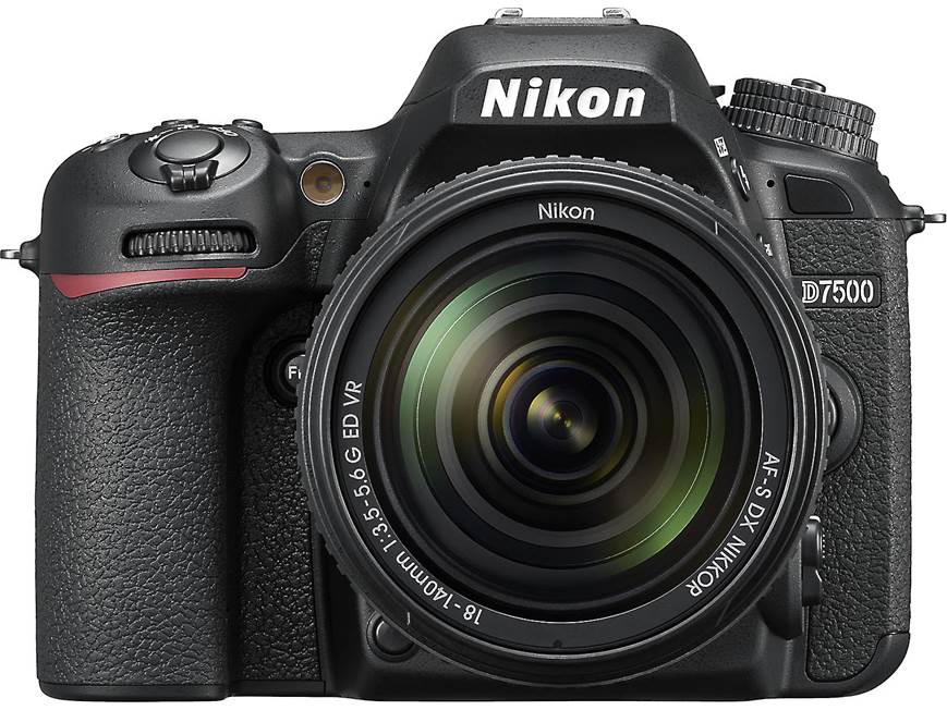 Nikon D7500 Kit 20.9-megapixel DSLR camera with Wi-Fi®, Bluetooth