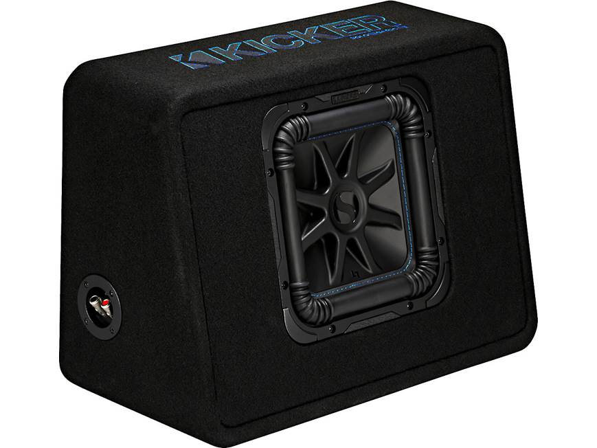 Kicker 44TL7S102 Ported enclosure with one Solo-Baric L7S Series 2