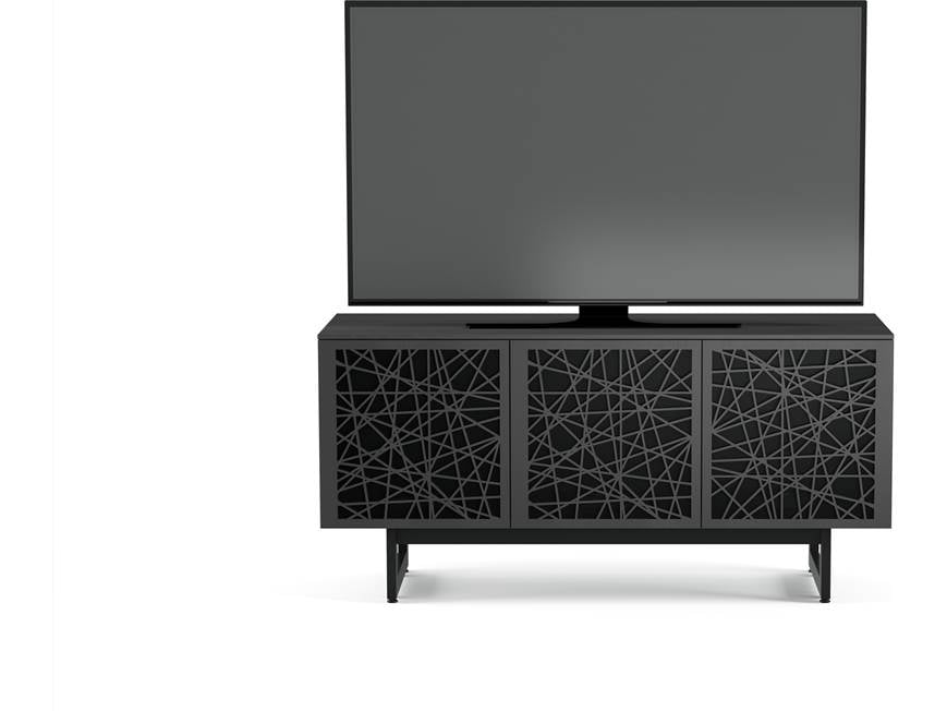 BDI Elements 8777 (Charcoal w/Ricochet Doors) Audio/video cabinet