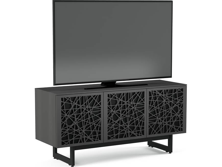 BDI Elements 8777 (Charcoal w/Ricochet Doors) Audio/video cabinet