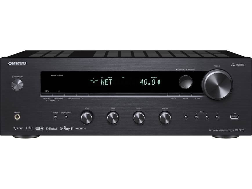 Onkyo TX-8270 Stereo receiver with HDMI connections, Wi-Fi
