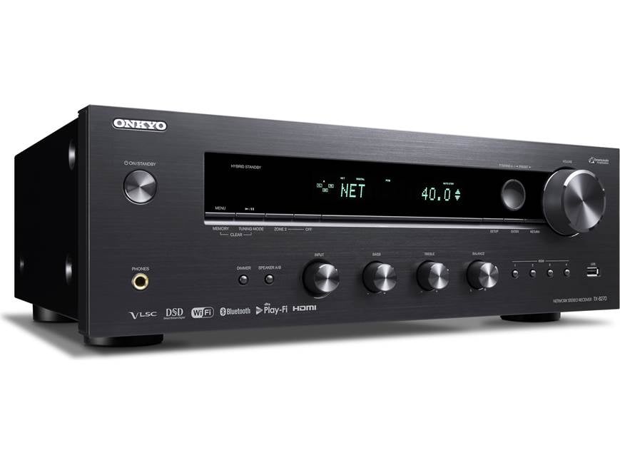 Onkyo TX-8270 Stereo receiver with HDMI connections, Wi-Fi