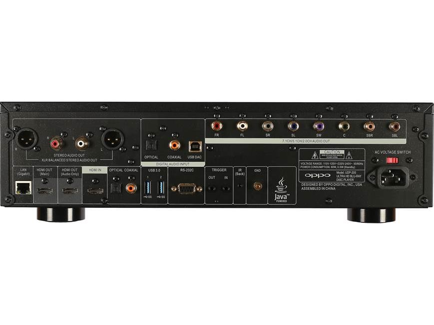 Oppo UDP-205 4K Ultra HD Blu-ray player with Wi-Fi® at Crutchfield