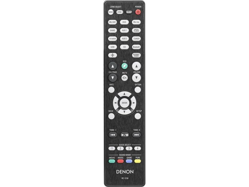 Denon AVR-X2400H IN-Command 7.2-channel home theater receiver with