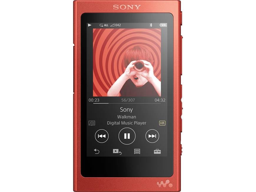 Sony NW-A35 Walkman® (Cinnabar Red) High-resolution portable