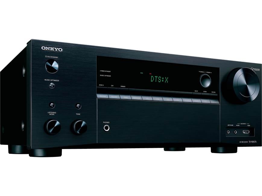 Onkyo TX-NR676 7.2-channel home theater receiver with Wi-Fi