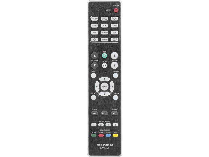 Marantz NR1508 5.2-channel home theater receiver with Wi-Fi