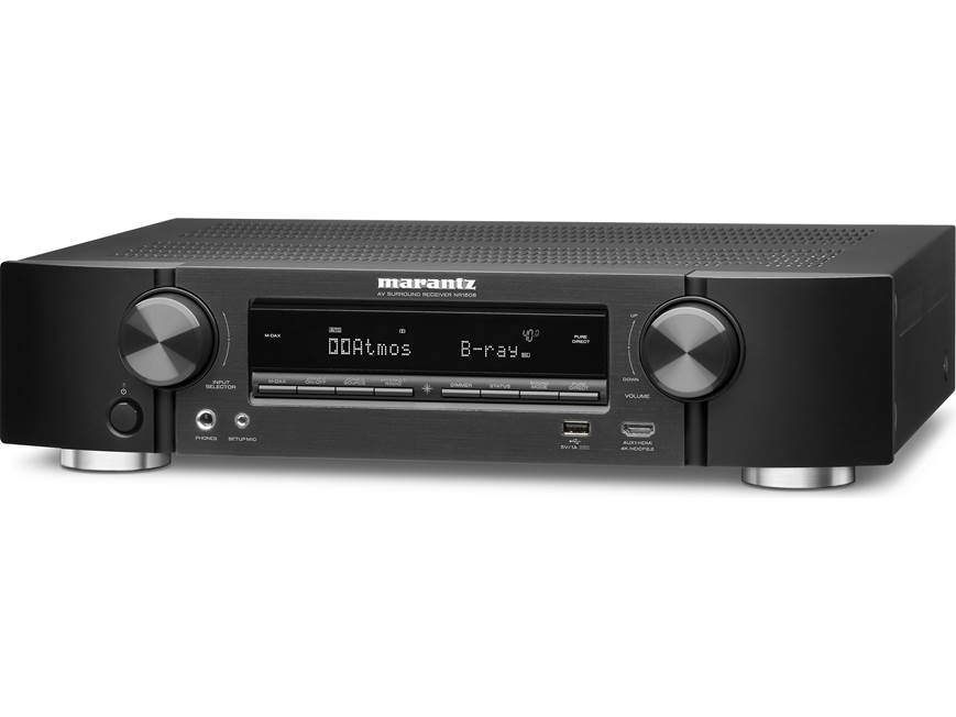 Marantz NR1608 7.2-channel home theater receiver with Wi-Fi