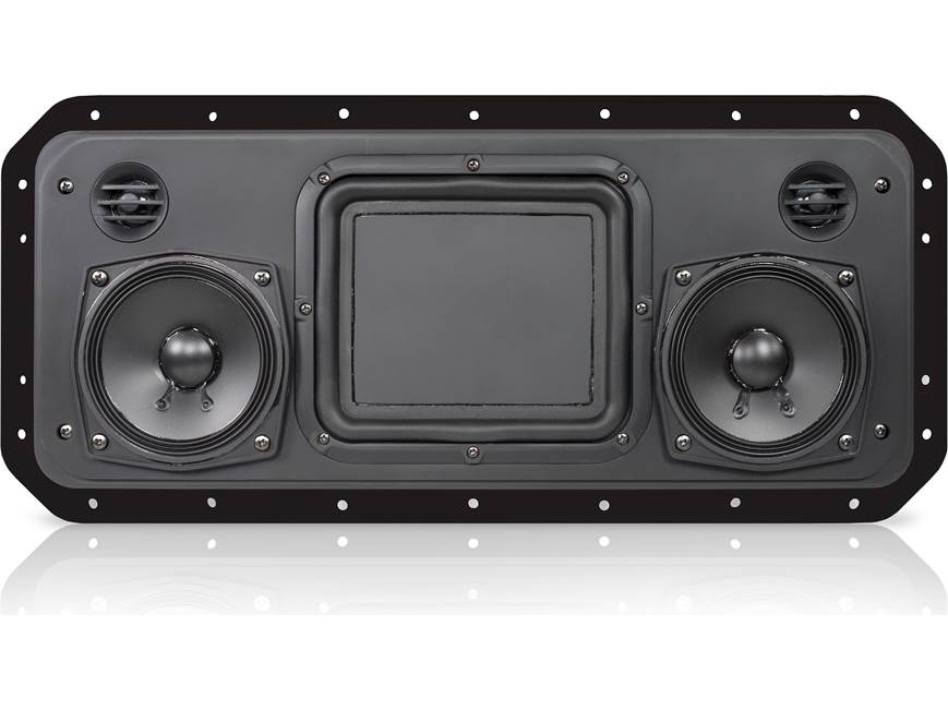 Fusion RV-FS402 Sound-Panel (Black) Shallow-mount marine speaker