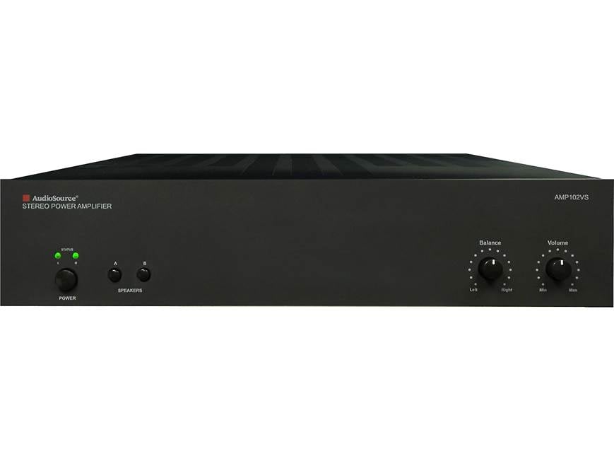 AudioSource AMP102VS Stereo dual-source power amplifier at Crutchfield