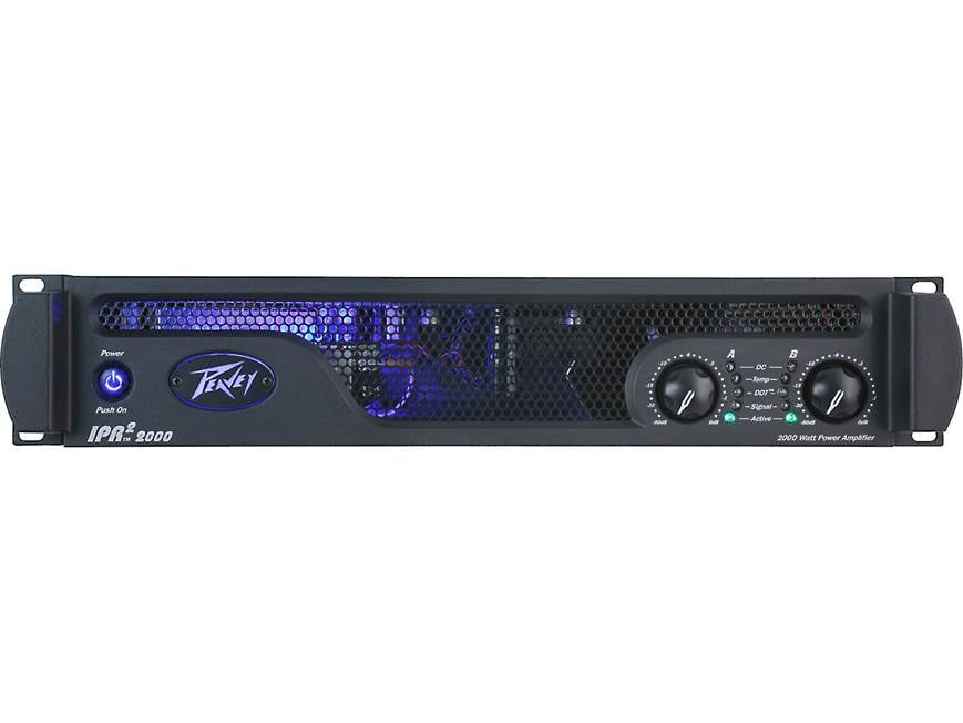 Peavey IPR2™ 2000 IPR2 Series power amplifier — 325W x 2 at 8 ohms