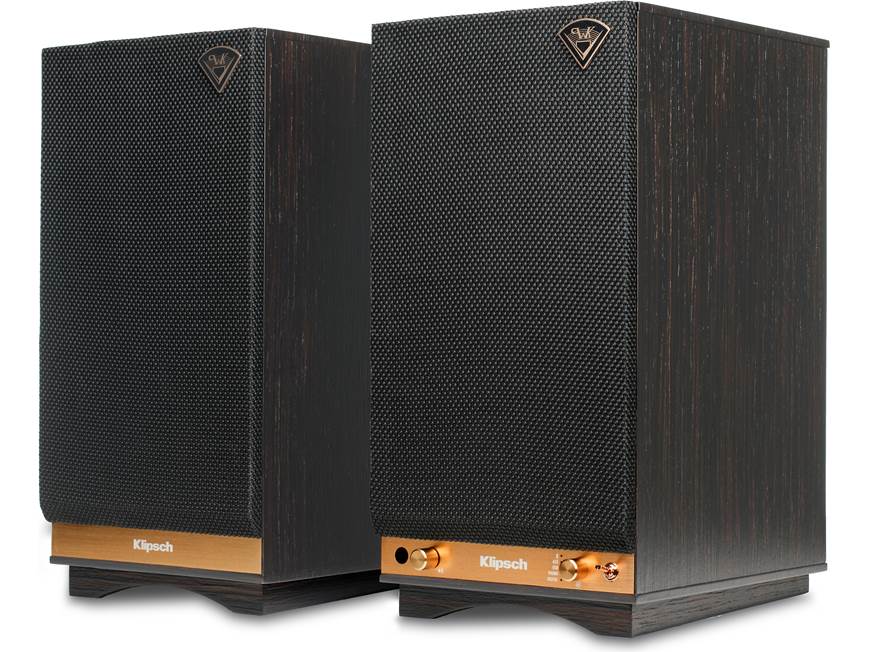Klipsch The Sixes (Ebony) Powered bookshelf speakers with
