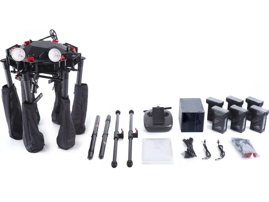 DJI Matrice 600 Pro Hexacopter Aerial drone with remote controller