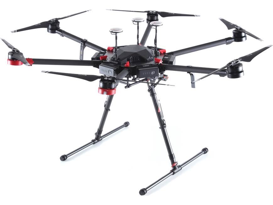 DJI Matrice 600 Pro Hexacopter Aerial drone with remote controller