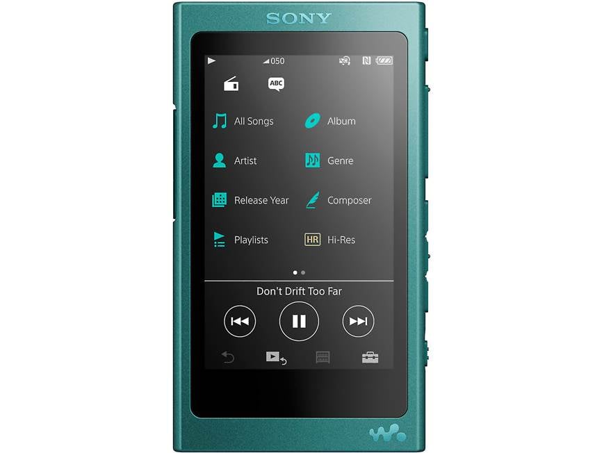 Sony NW-A35 Walkman® (Viridian Blue): price, highlights, specs