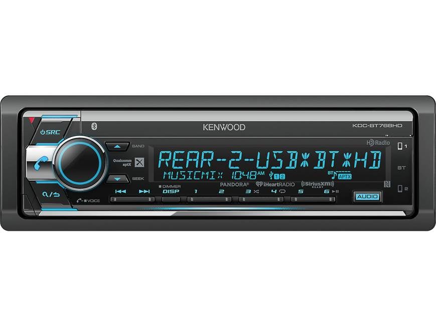 Kenwood KDC-BT768HD CD receiver at Crutchfield Kenwood KDC-BT768HD CD receiver at Crutchfield