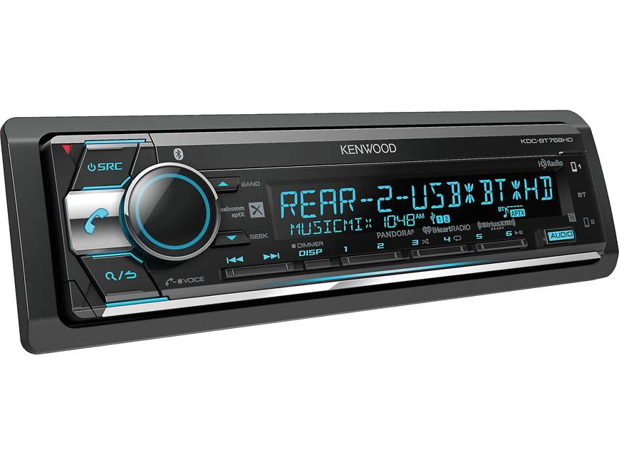 Kenwood KDC-BT768HD CD receiver at Crutchfield