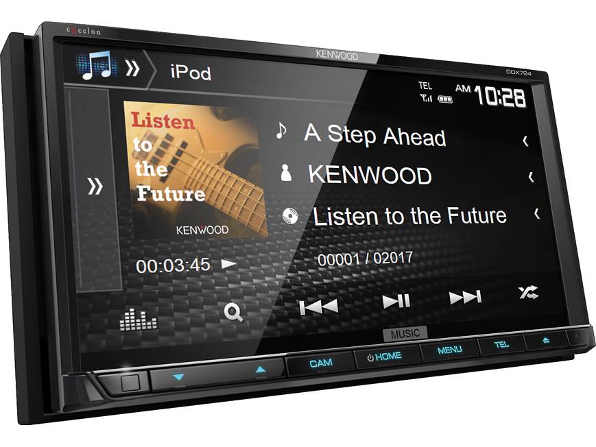 Kenwood Excelon DDX794 DVD receiver at Crutchfield