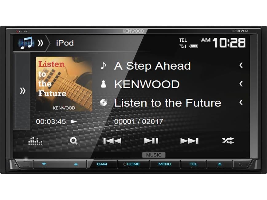 Kenwood Excelon DDX794 DVD receiver at Crutchfield