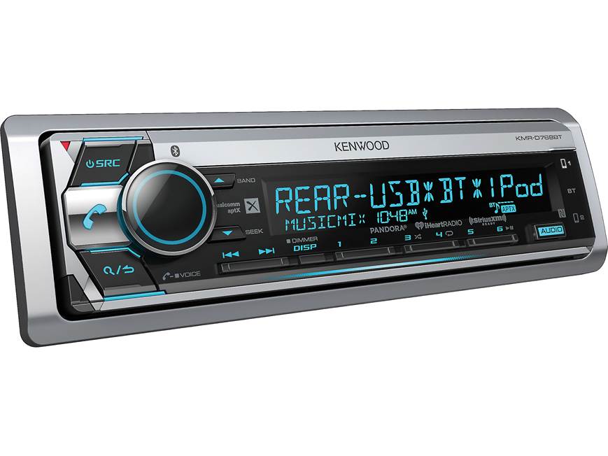 Kenwood KMR-D768BT Marine CD receiver with Bluetooth® at Crutchfield