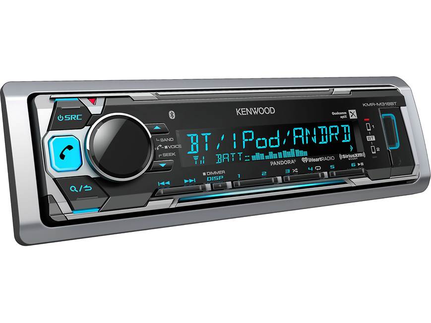 Kenwood KMR-M318BT Marine digital media receiver with Bluetooth