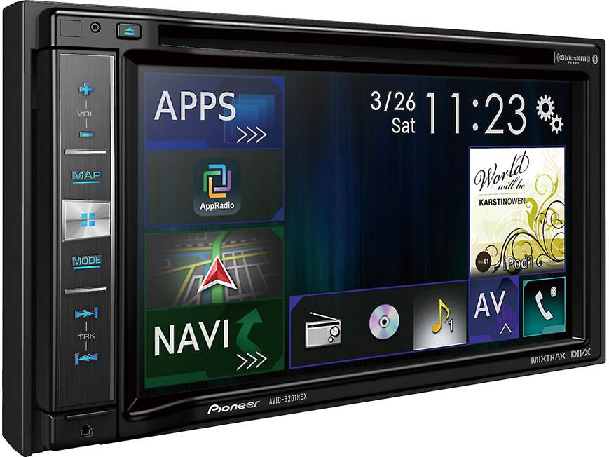 Pioneer AVIC-5201NEX Navigation receiver at Crutchfield