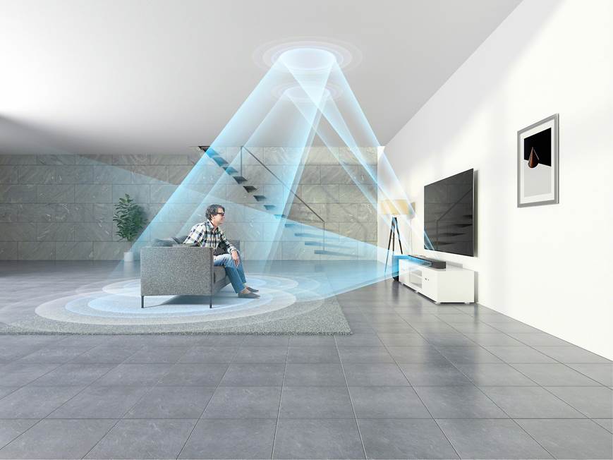 Sony HT-ST5000 Powered sound bar with 4K/HDR video passthrough