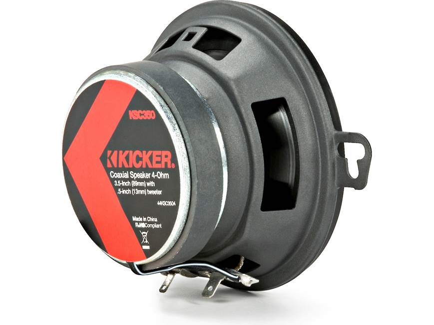 ※要説明欄　KICKER KSC350 3.5インチスピーカー Kicker 44KSC3504 3-1/2