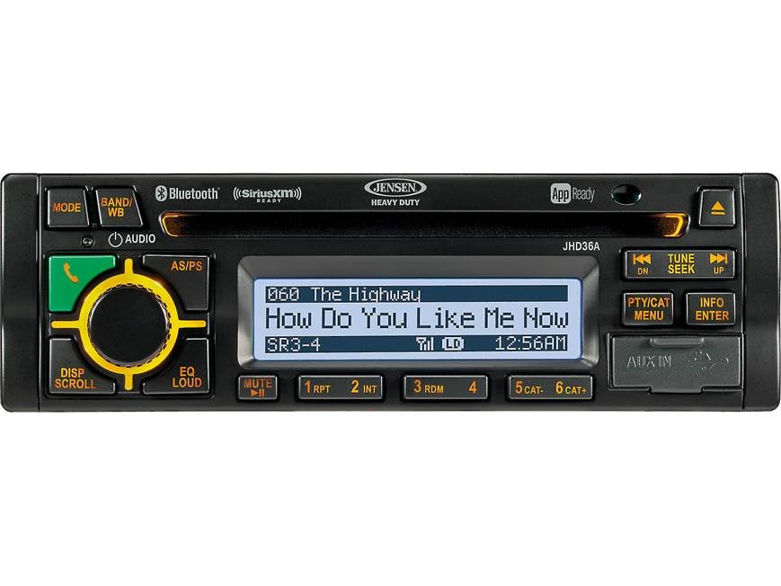 Jensen Heavy Duty JHD36A CD receiver at Crutchfield