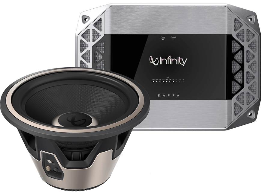 Infinity Kappa 600-Watt Bass Package Includes Kappa 1200W 12