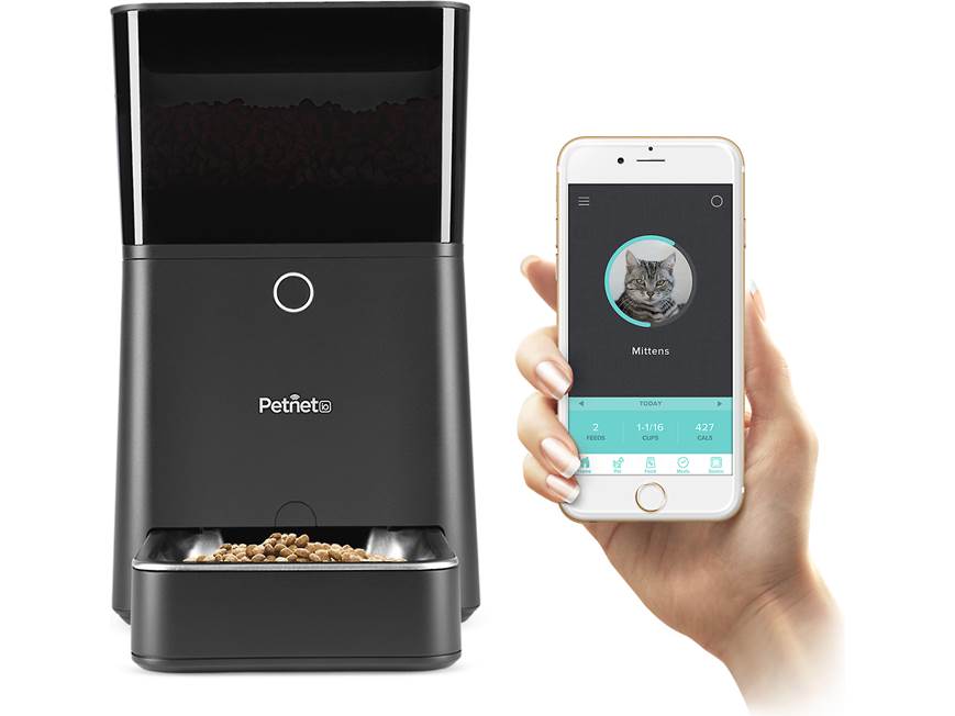 Petnet SmartFeeder Programmable automatic pet feeder with Wi-Fi