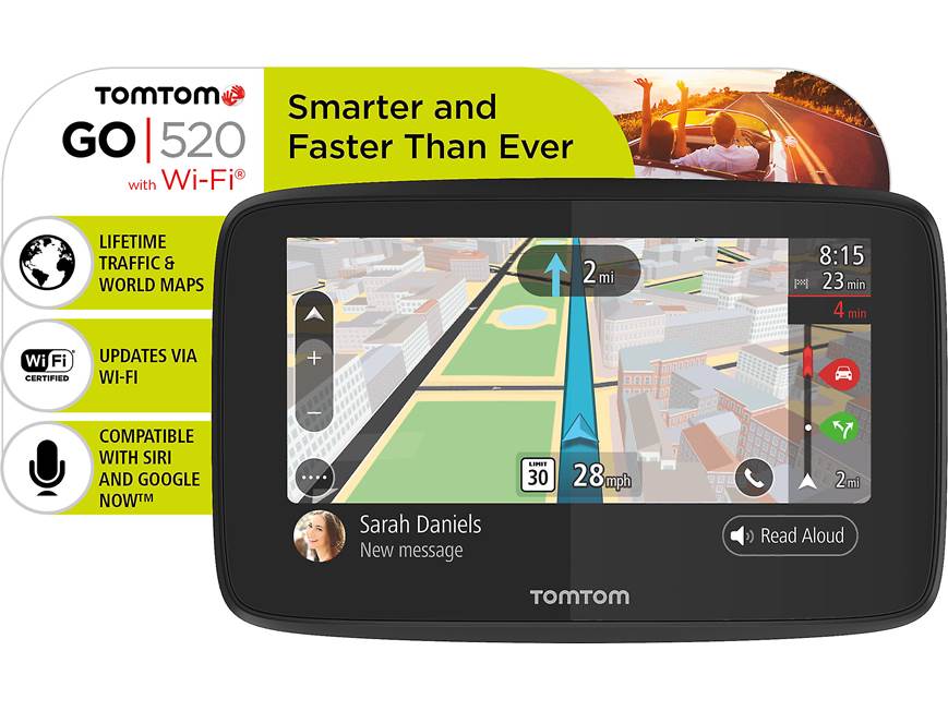 brotect Pellicola Protettiva Vetro per TomTom GO 520 / GO 5200 Protezione Schermo [Durezza Estrema 9H, Chiaro