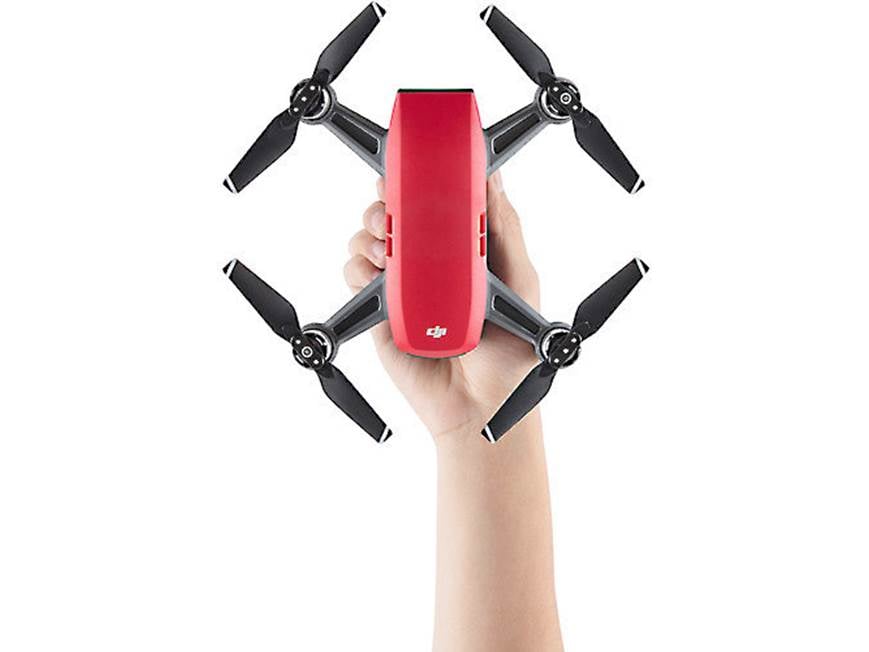 DJI Spark Mini Drone (Lava Red) Compact quadcopter with HD