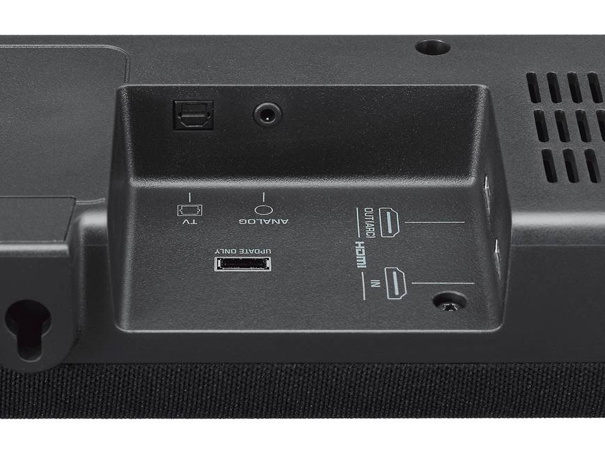 Yamaha YAS-207 Powered sound bar with 4K/HDR video passthrough and