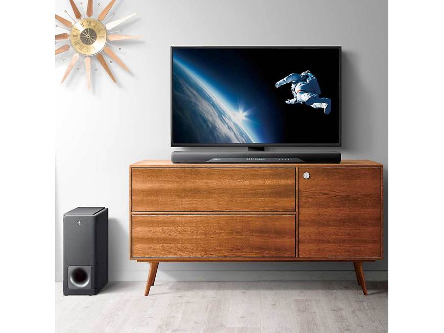 Yamaha YAS-207 Powered sound bar with 4K/HDR video passthrough and