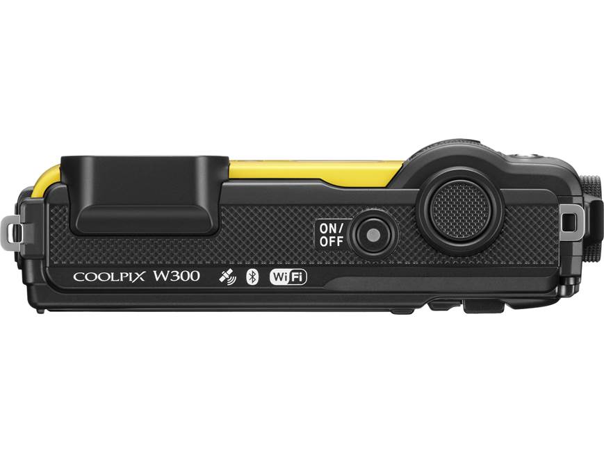 Nikon Coolpix W300 (Yellow) 16-megapixel waterproof/shockproof