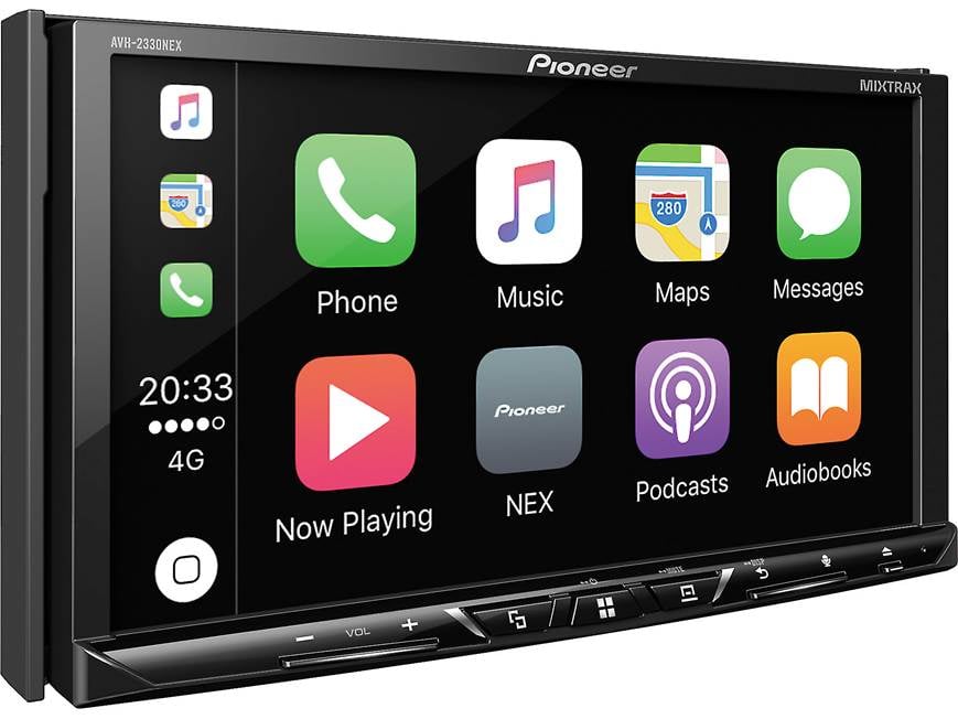 Pioneer AVH-2330NEX DVD receiver at Crutchfield