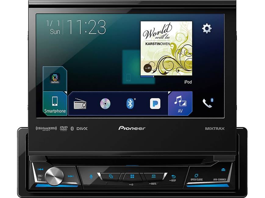 Pioneer AVH-3300NEX DVD receiver at Crutchfield