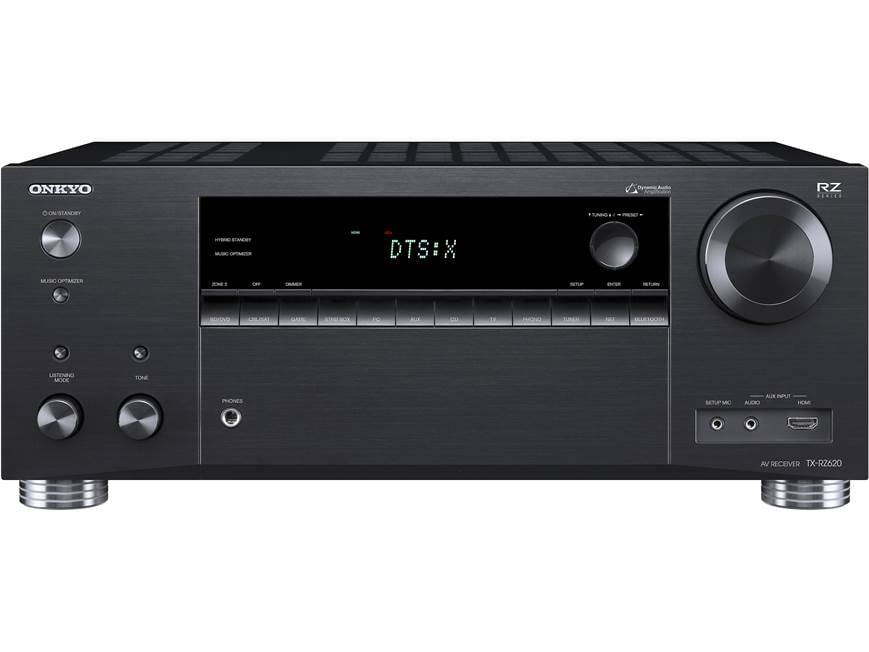 Onkyo TX-RZ620 7.2-channel home theater receiver with Wi-Fi