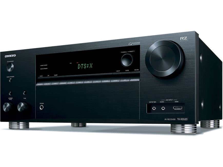 Onkyo TX-RZ620 7.2-channel home theater receiver with Wi-Fi