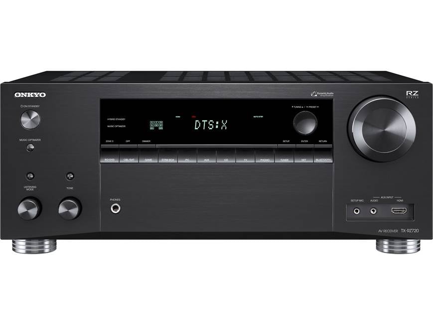 Onkyo TX-RZ720 7.2-channel home theater receiver with Wi-Fi