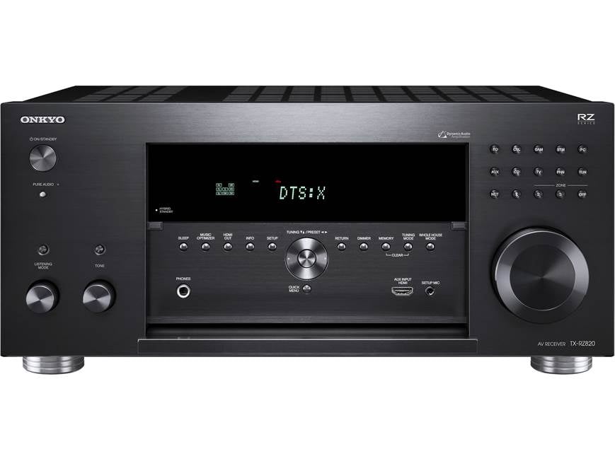 Onkyo TX-RZ820 7.2-channel home theater receiver with Wi-Fi